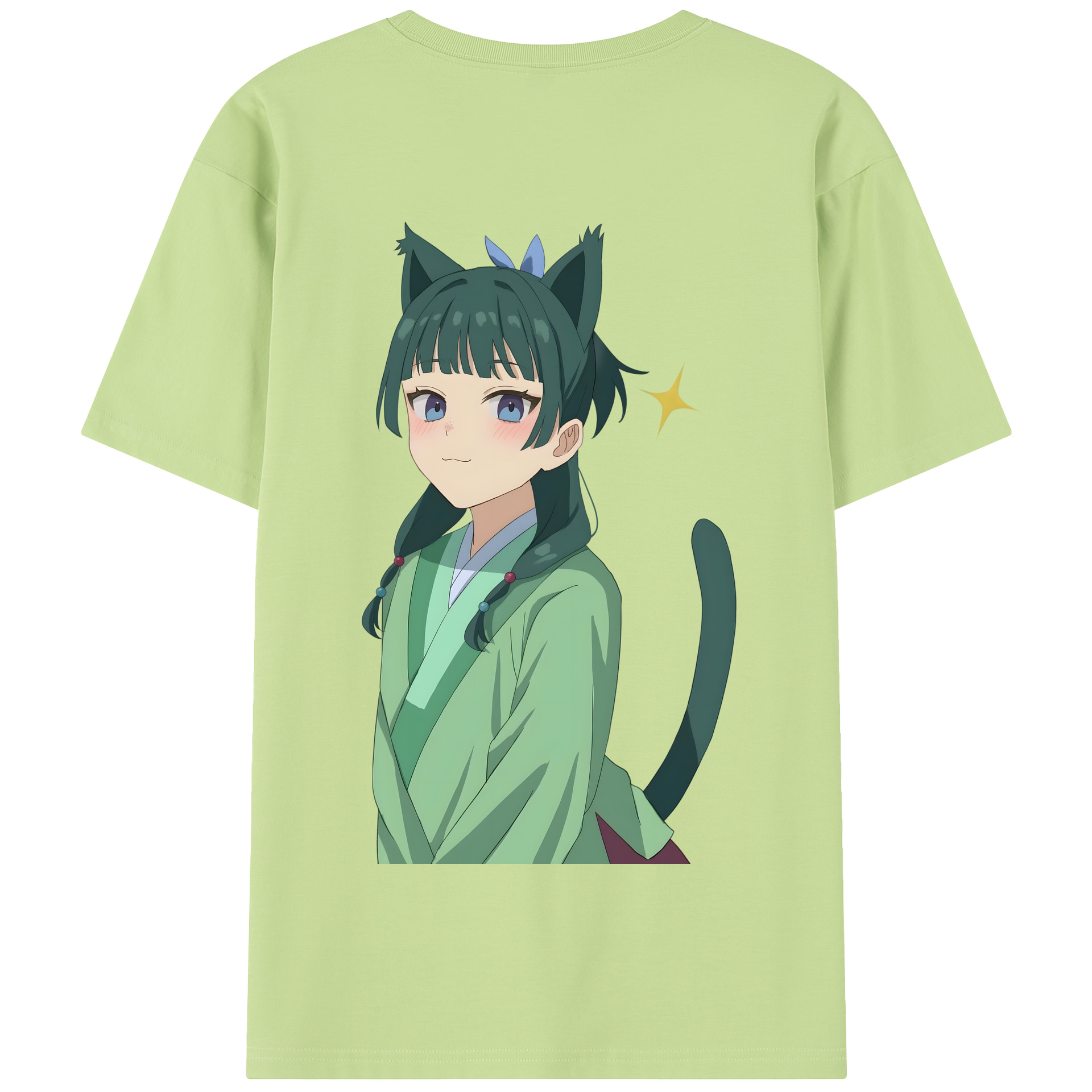 （画像用） 薬屋のひとりごと The Apothecary Diaries 綿100％半袖Tシャツ（背面プリント）